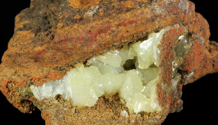 Gemmy, Yellow-Green Adamite Crystals - Durango, Mexico #65296